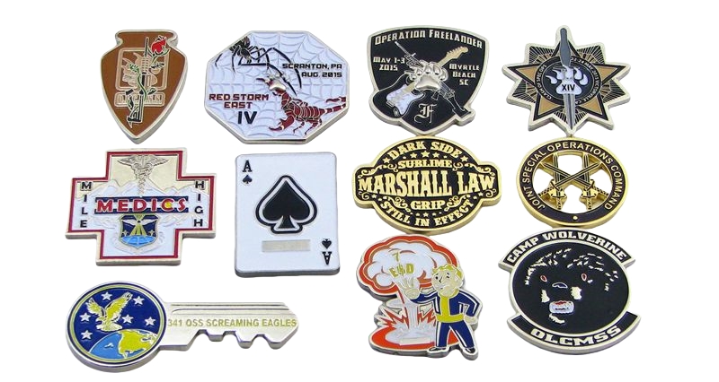 Special Customized Shaped Challenge Coins