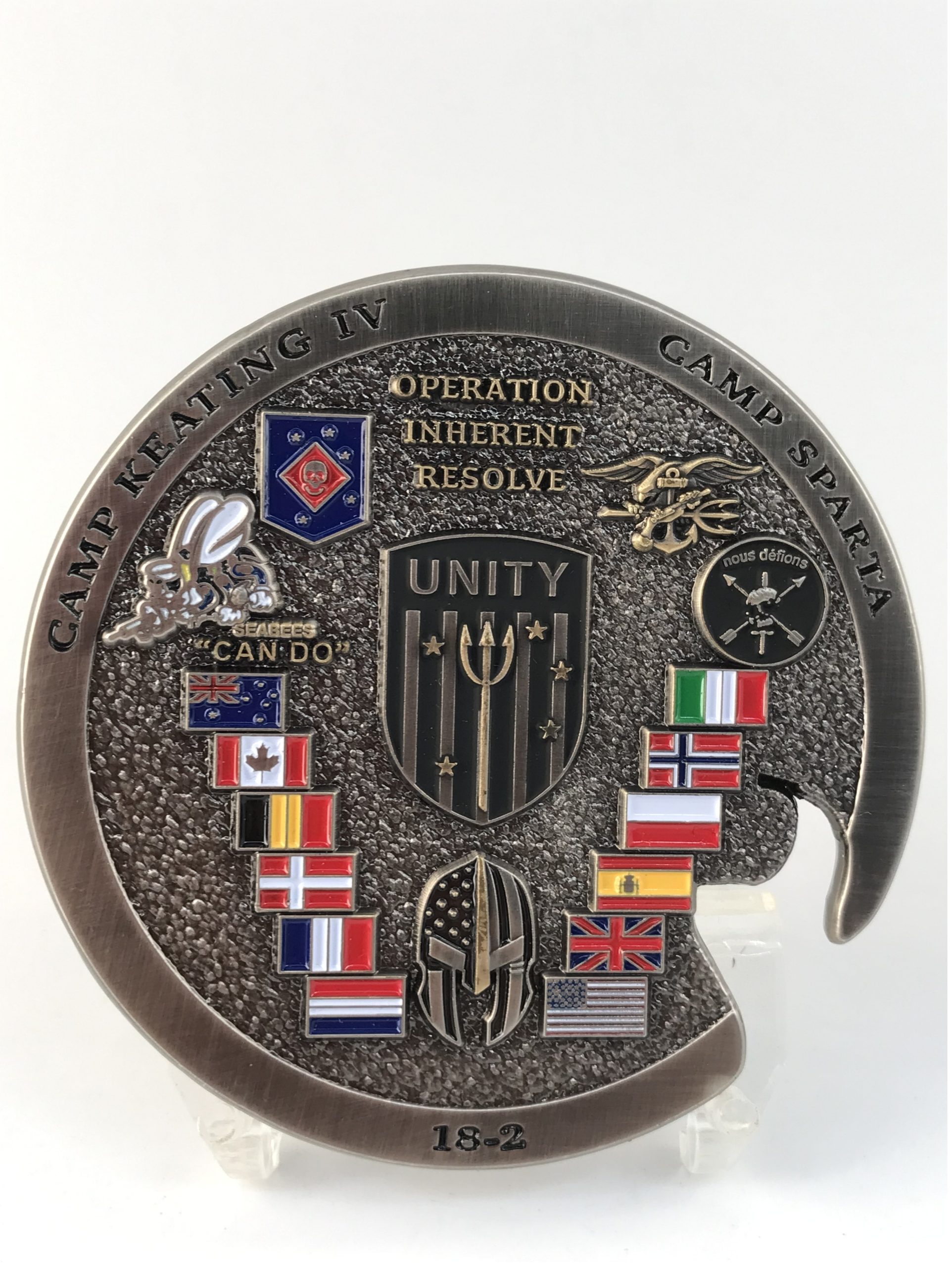 Challenge Coin Bottle Opener scaled