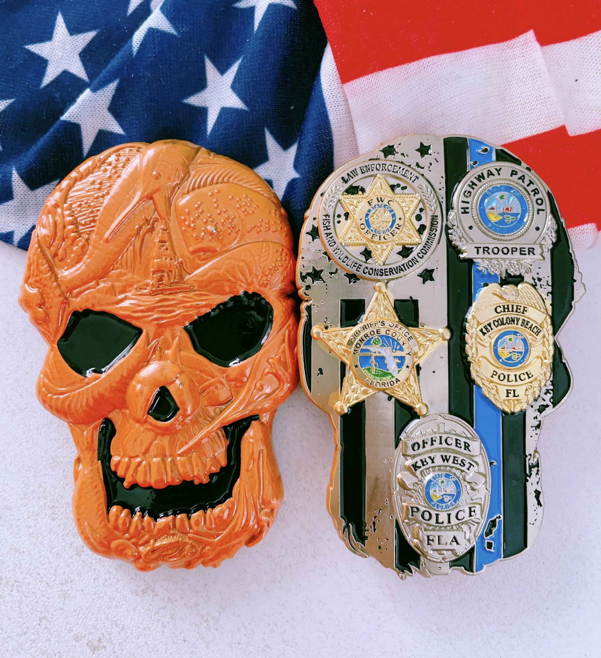 Skull Challenge Coin